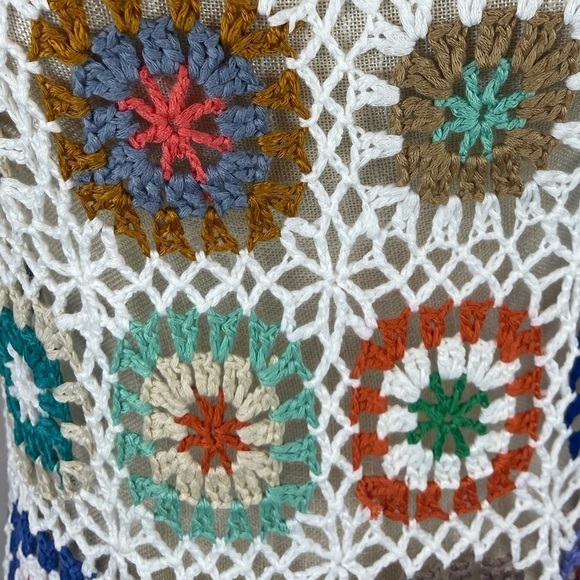 Colorful Crochet Midi Dress - Picture 11 of 11